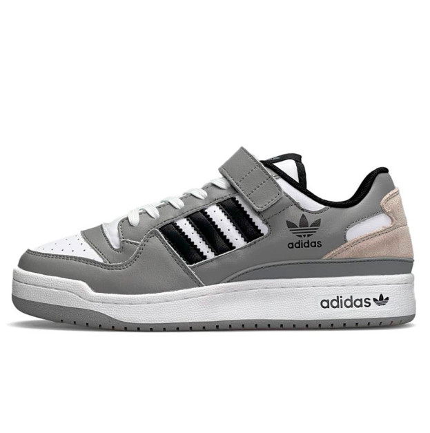 Adidas Forum 84 Low Grey White Black