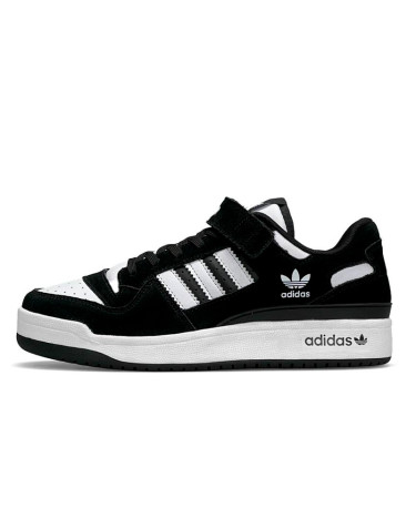 Sneakers Adidas Forum 84 Low Black Suede White Black/white
