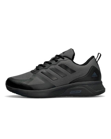 Sneakers Adidas Cloudfoam Termo Dark Grey Black с Флисом Black/gray