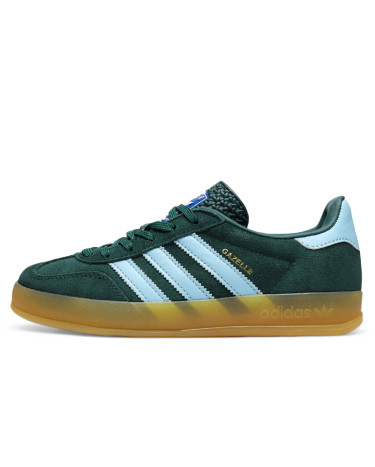 Кроссовки Adidas Gazelle Collegiate Green Hazy Sky IG9979 Зеленый