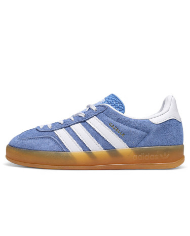 Кросівки Adidas Gazelle Indoor Blue Fusion Gum HQ8717 Блакитний