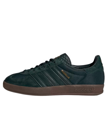 Кроссовки Adidas Gazelle Indoor Shadow Green Gum HO6272 Зеленый