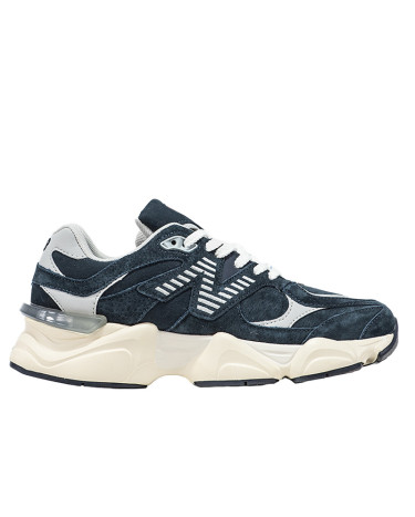 Кросівки New Balance 9060 Blue Silver Winter с Мехом Білий/синій