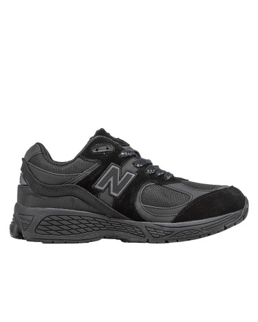 Кросівки New Balance 2002R Black Winter с Мехом Сірий