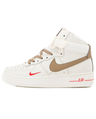 Sneakers Nike Air Force 1 High Essenti Mocco З ХУТРОМ Beige