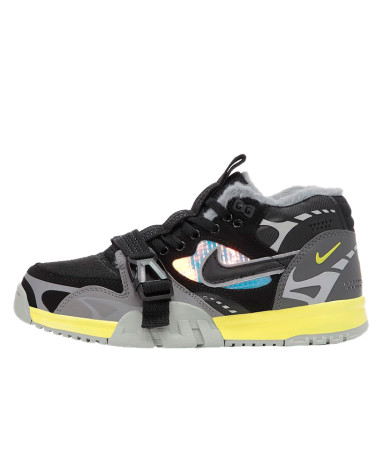 Кроссовки Nike Air Trainer 1 SP Black Grey Yellow Winte С МЕХОМ Разноцветные