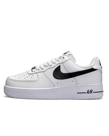 Sneakers Nike Air Force 1 Low White Black Winter С МЕХОМ Black/white