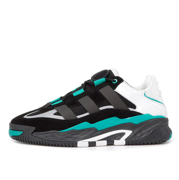 Adidas Niteball Black Sub Green Winter С МЕХОМ