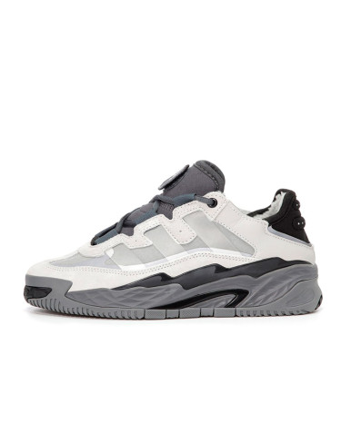 Sneakers Adidas Niteball White Grey Winter С МЕХОМ White/gray