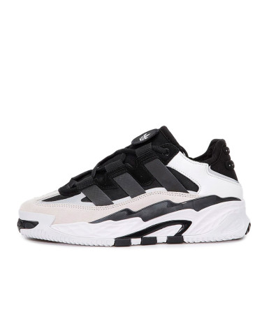 Sneakers Adidas Niteball White Black Winter С МЕХОМ Black/white