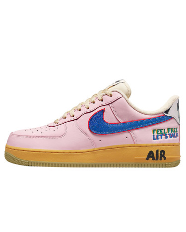 Кросівки Nike Air Force 1 Low Feel Free Let’s Talk DX2667-600 Рожевий