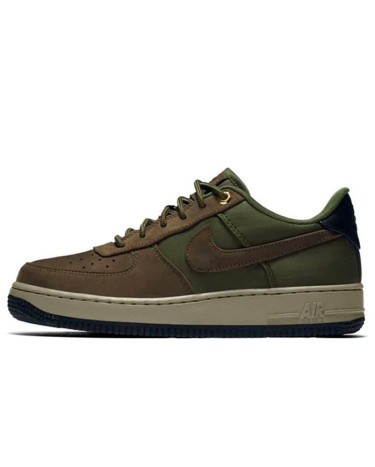Кроссовки Nike Air Force 1 Low Premier Brown Army Olive AV5251-200 Коричневый, Оливковый