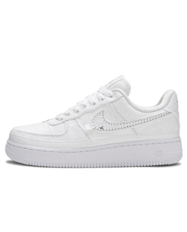 Кроссовки Nike Air Force 1 Low LX Tear Away Red Swoosh CJ1650-101 Разноцветные