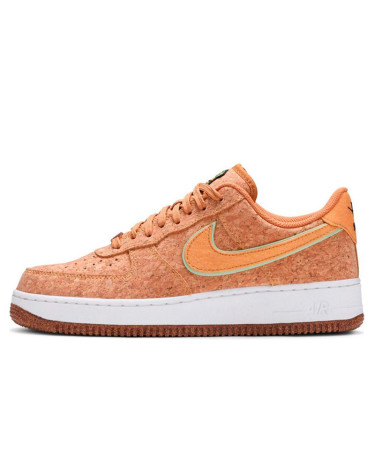 Кроссовки Nike Air Force 1 Low 07 Premium Happy Pineapple Cork DJ2536-900 Рыжий