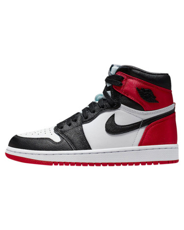 Sneakers Jordan 1 Retro High Satin Black Toe CD0461-016 Multicolored