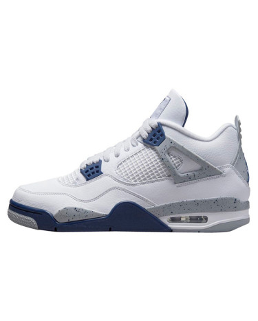Кросівки Jordan 4 Midnight Navy DH6927-140 Білий/синій