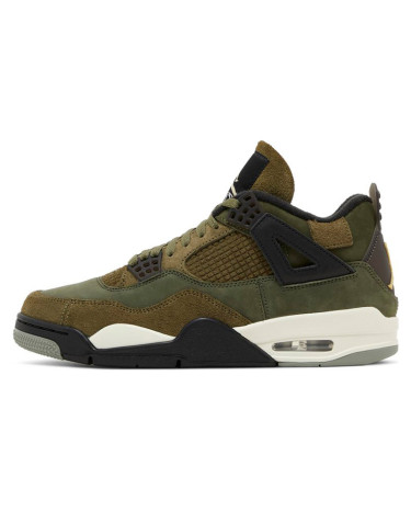 Кросівки Jordan 4 Craft Medium Olive FB9927-200 Оливковий