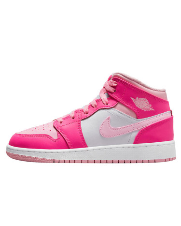 Кросівки Jordan 1 Mid Medium Soft Pink FD8780-116 Рожевий
