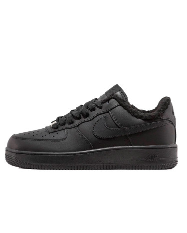Sneakers Nike Air Force 1 Low Black Winter С МЕХОМ Black