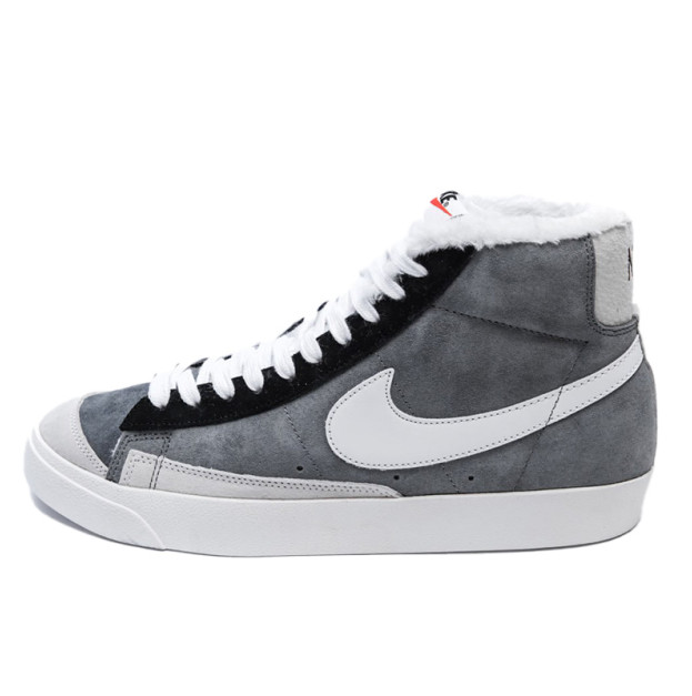 Nike Blazer Grey White Winter С МЕХОМ
