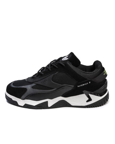 Sneakers Adidas Niteball 2.0 Black White Winter С МЕХОМ Black/white
