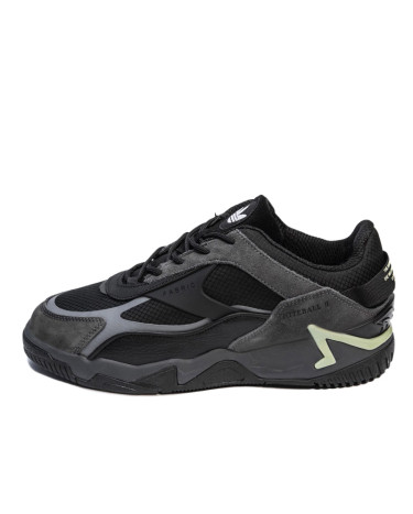 Кросівки Adidas Niteball 2.0 Black Grey Mint Winter С МЕХОМ Чорний/сірий