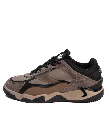 Кросівки Adidas Niteball 2.0 Brown Black Winter С МЕХОМ Коричневий