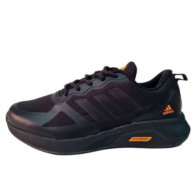 Adidas Cloudfoam Black Orange Termo с Флисом