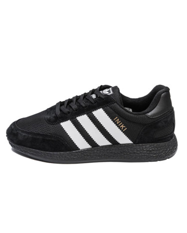 Sneakers Adidas Iniki Black З ФЛІСОМ Black/white