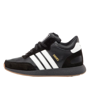 Sneakers Adidas Iniki Black White Winter З ХУТРОМ Black/white