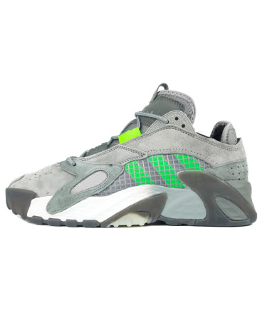 Кросівки Adidas Streetball Grey Green Suede Winter С МЕХОМ Різнокольорові