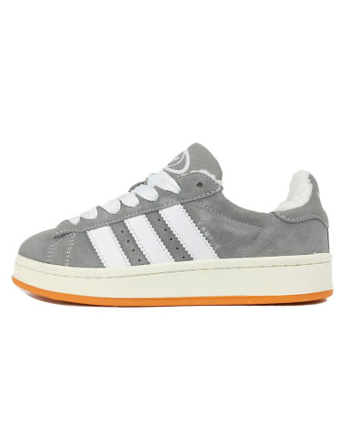 Sneakers Adidas Campus Light Grey White Winter С МЕХОМ Grey