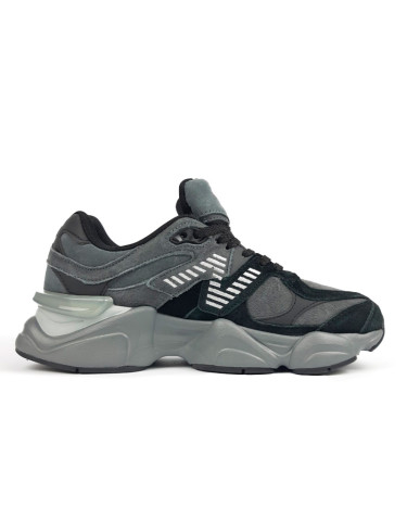 Sneakers New Balance 9060 Dark Grey Winter С МЕХОМ Black/gray