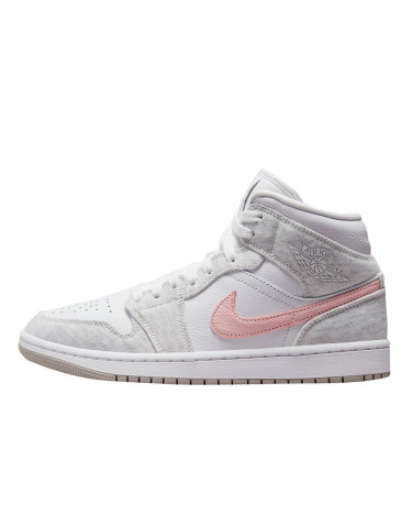Sneakers Jordan 1 Mid Light Iron Ore DN4045-001 White/gray