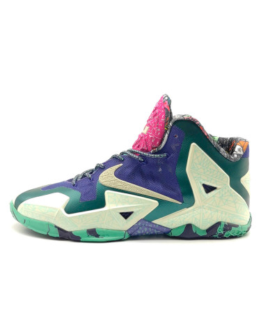 Sneakers Nike LeBron 11 Gumbo League Gator King Multicolored