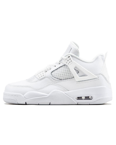 Кросівки Jordan 4 Retro White Leather Білий
