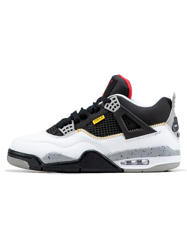 Кросівки Jordan 4 Retro x Union LA Black White Різнокольорові