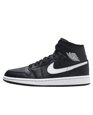 Sneakers Jordan 1 Mid Black White BQ6472-011 Black/white