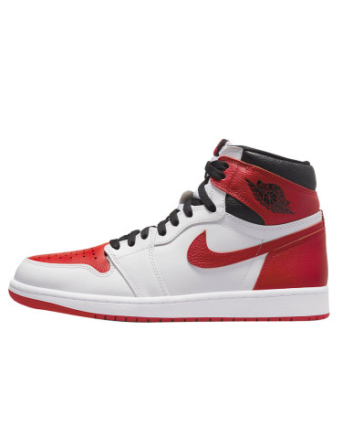 Sneakers Jordan 1 High Heritage 555088-161 White/red