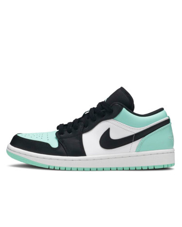 Sneakers Jordan 1 Retro Low Emerald 553558-117 Mint