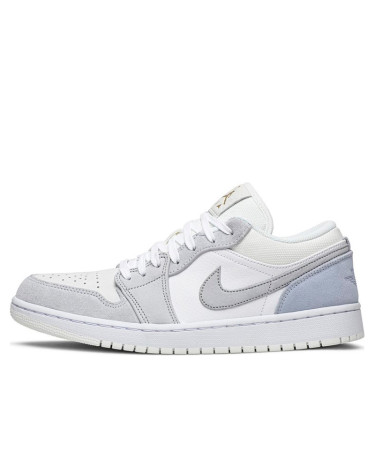 Кросівки Jordan 1 Low Paris CV3043-100 Білий/сірий