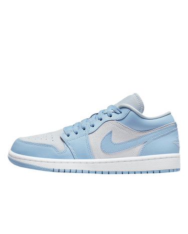 Кросівки Jordan 1 Low Football Grey Aluminum DC0774-050 Сірий/синій