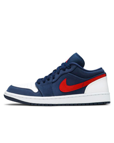 Кросівки Jordan 1 Low USA CZ8454-400 Білий/синій