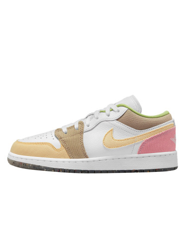 Кросівки Jordan 1 Low Recycled DJ0341-100 Різнокольорові