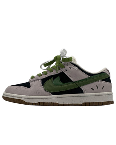 Кросівки Nike SB Dunk Low White Double Swoosh Чорний/сірий