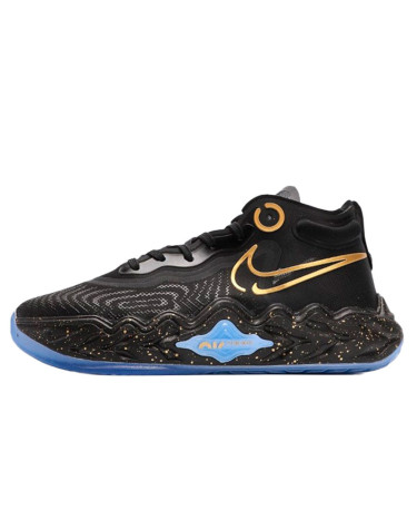 Кроссовки Nike Air Zoom GT Run Black Blue Gold DA7920-119 Разноцветные