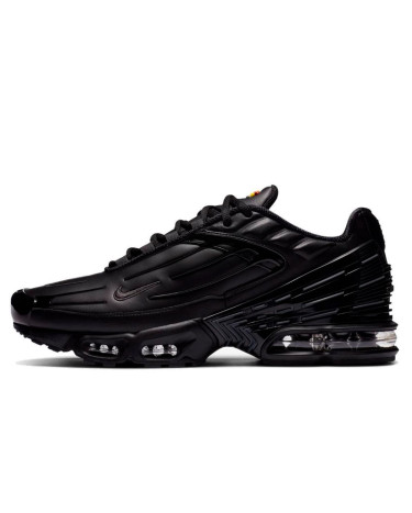 Кросівки Nike Air Max Plus 3 Leather Triple Black CK6716-001 Чорний