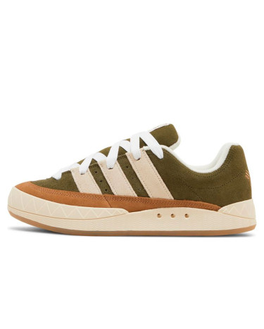 Кросівки Adidas Adimatic x Human Made Dust Green Cream White HP9914 Оливковий