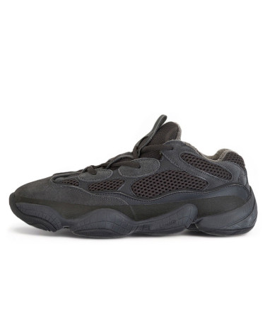 Кросівки Adidas Yeezy Boost 500 Black Winter Fur Чорний
