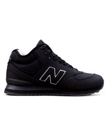 Sneakers New Balance 574 Black Winter С МЕХОМ Black